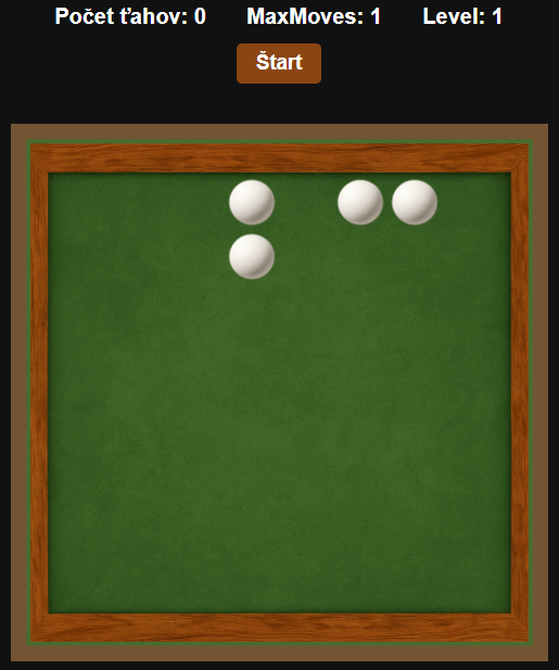 Initial puzzle — one color