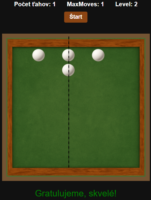 Symmetry achieved — one color